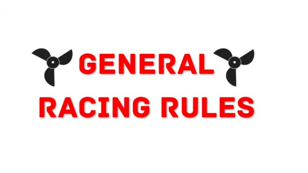 general racing rules