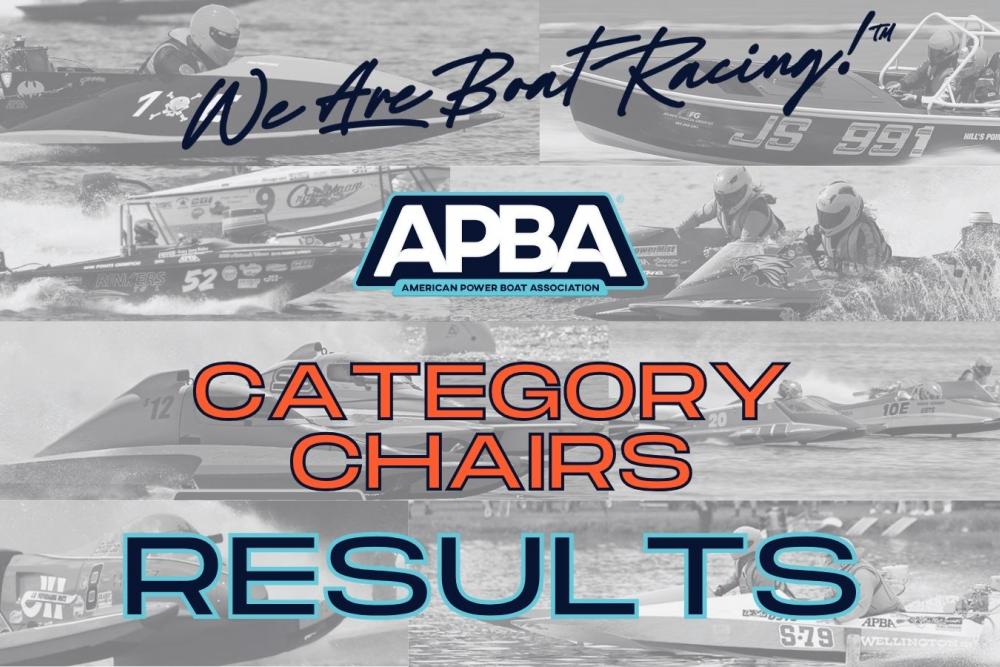 Category chair results