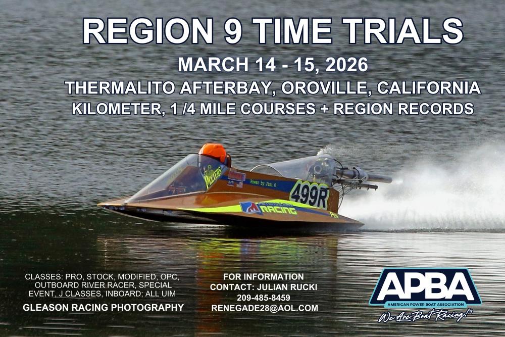 REGION 9 TIME TRIALS